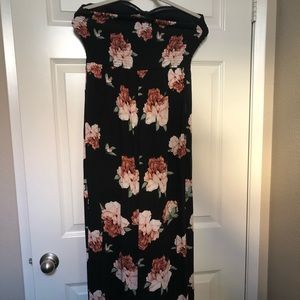 Floral Wide Leg Romoer